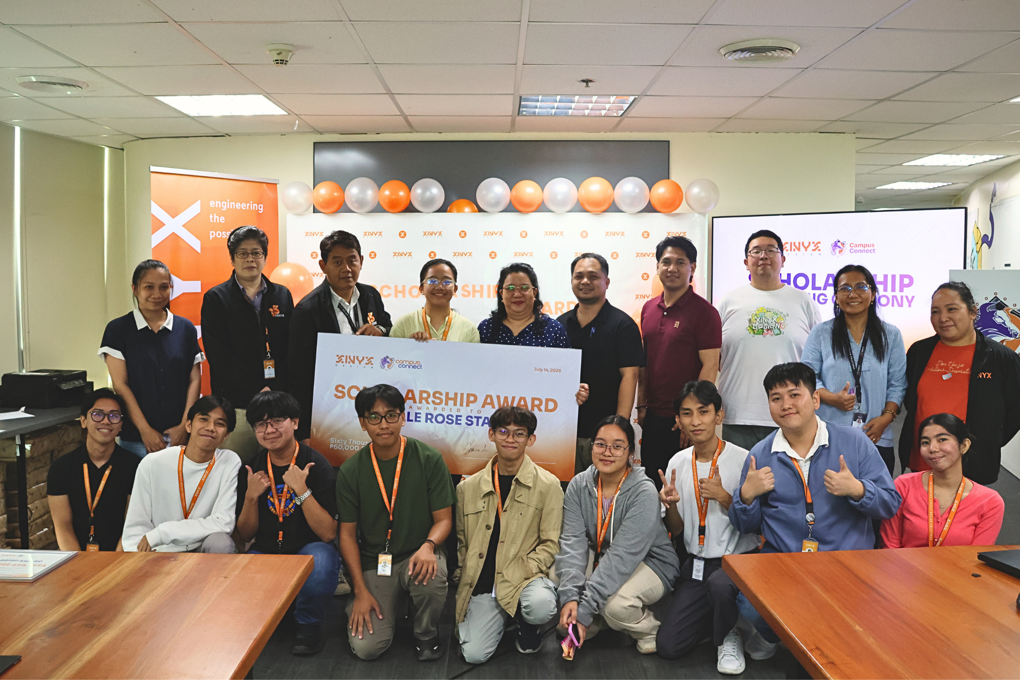 Xinyx Scholarship Awarding Ceremony